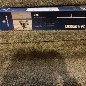 BrightLiving 6,000 Lumen LED Deformable Shop Light, 4' NEW IN BOX